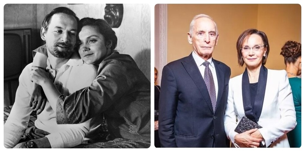 Василий Лановой и Ирина Купченко