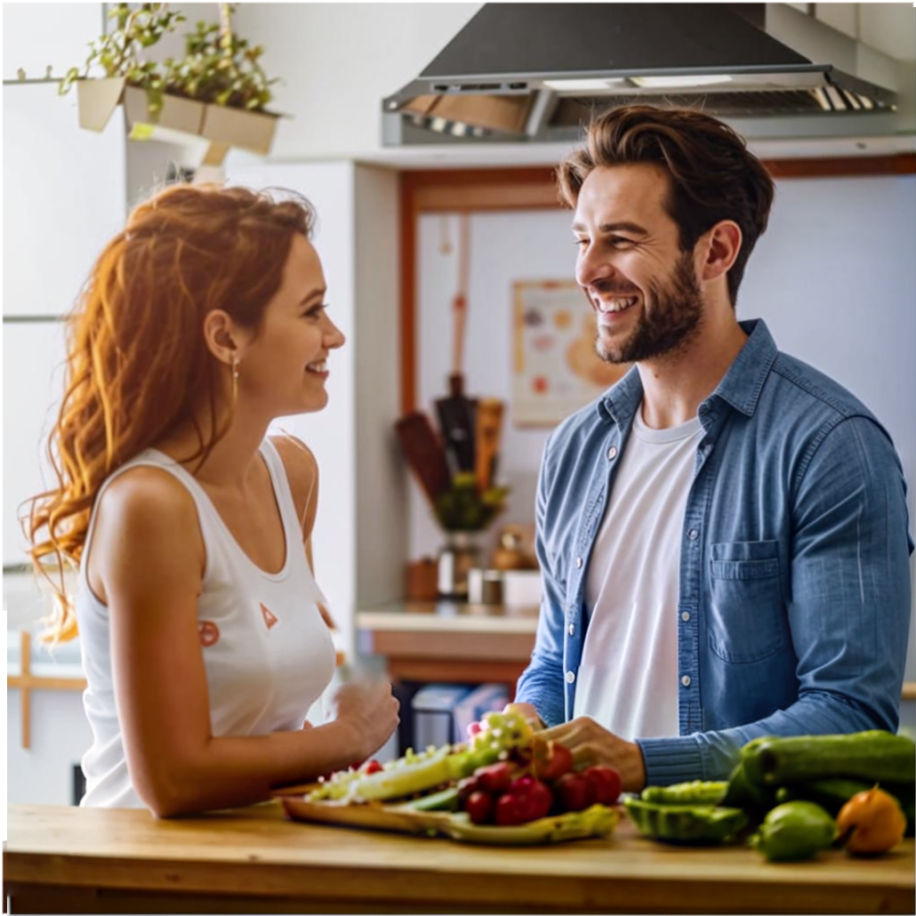 Егор с супругой