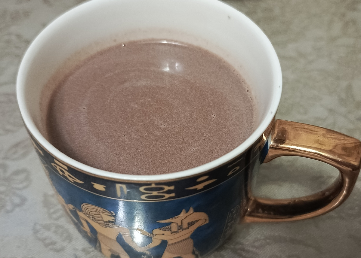 Густой горячий шоколад