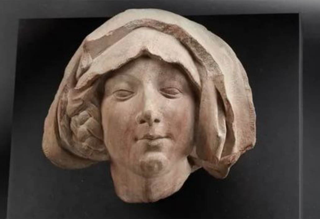 Николаус Герхард "Голова сивиллы", 1463. Фото с просторов интернета.