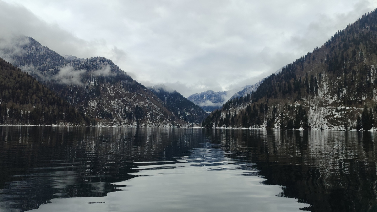 Зимняя Рица