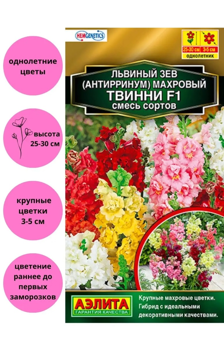 Львиный зев "Твинни"