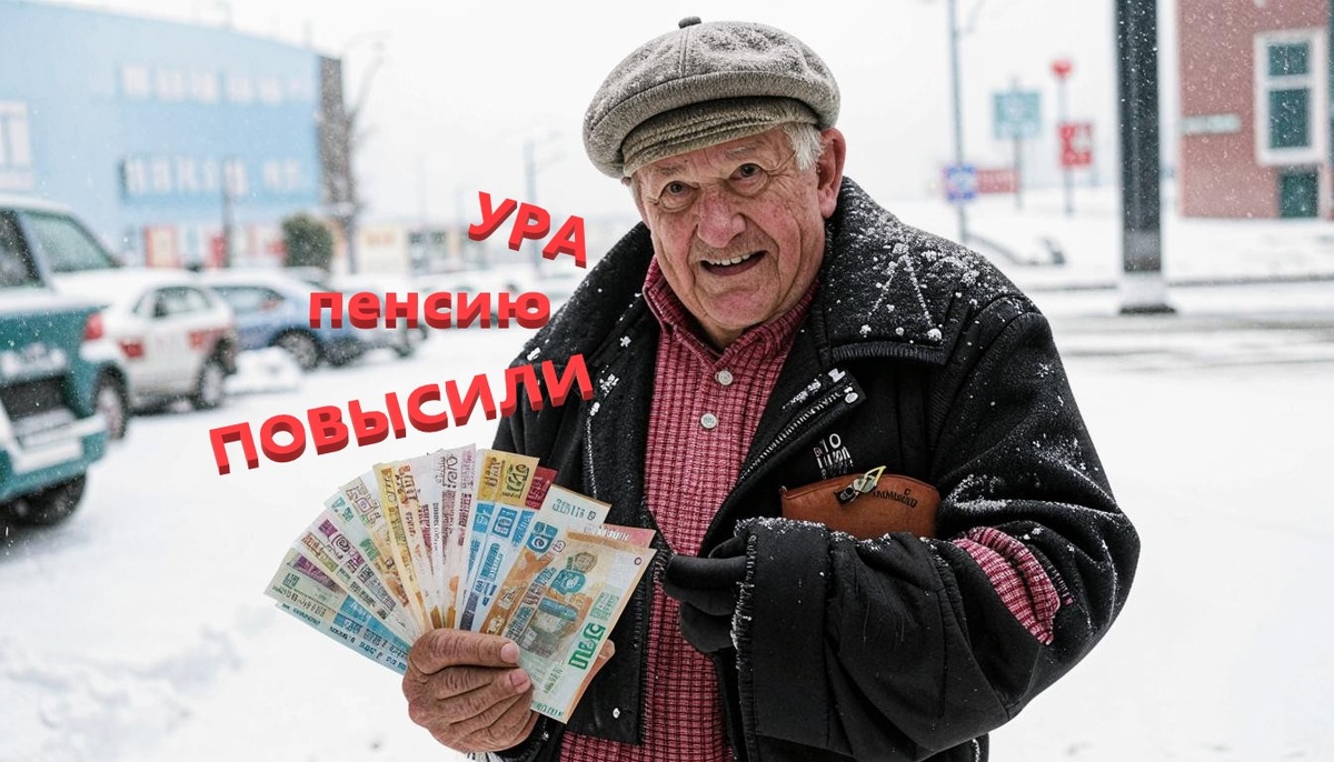 Обложка. Ура пенсию Повысили