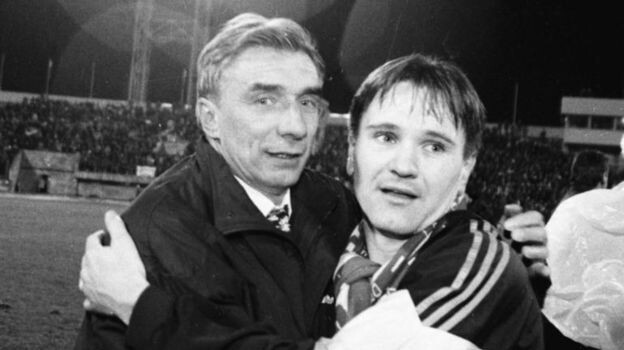 Георгий Ярцев и Дмитрий Аленичев. Источник: sport-express.ru