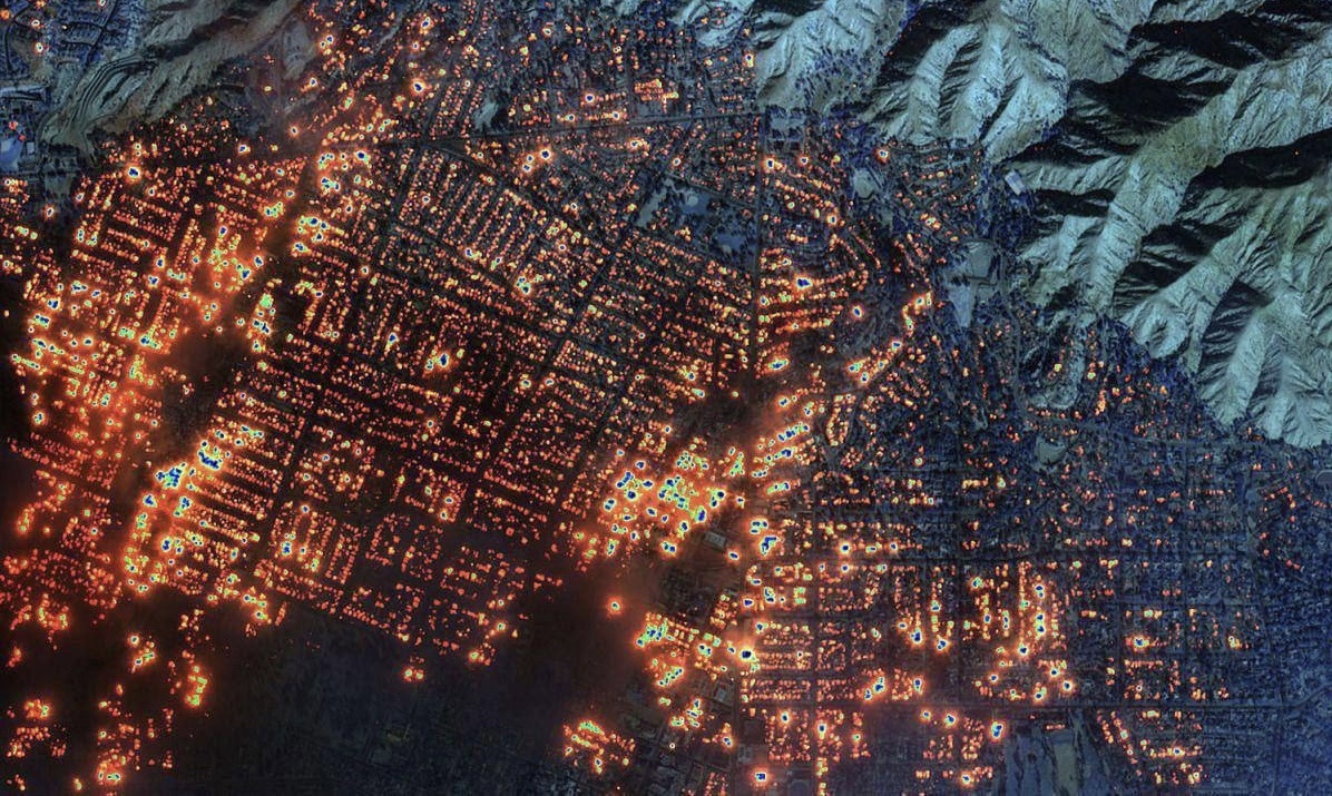 Фото спутника