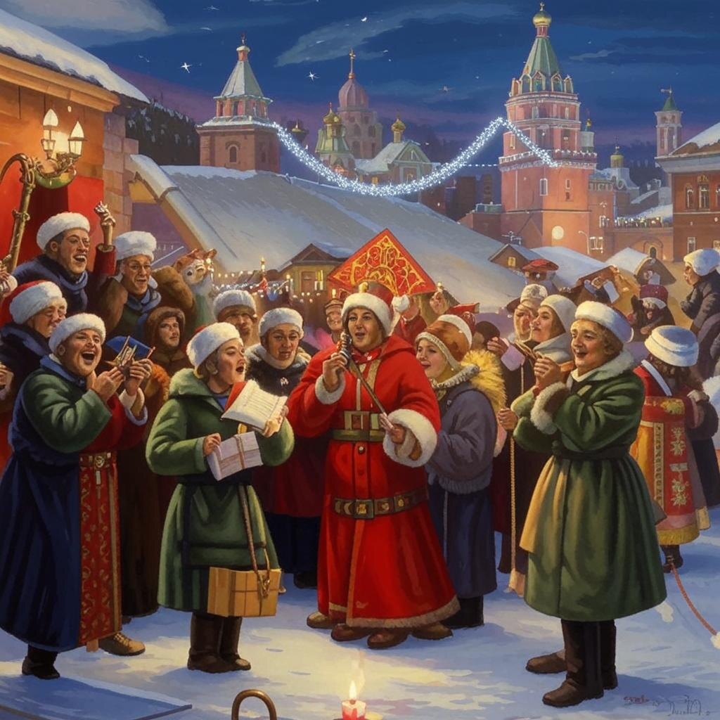 Святочные гуляния