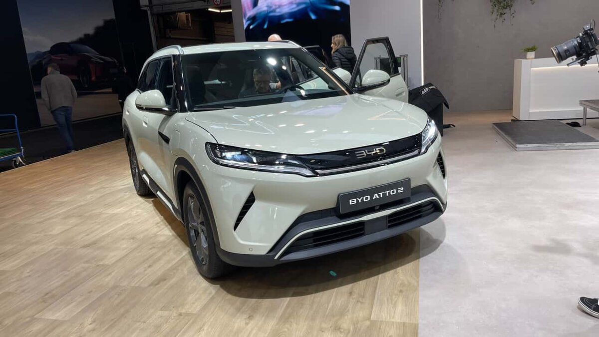 BYD Atto 2 в Брюсселе