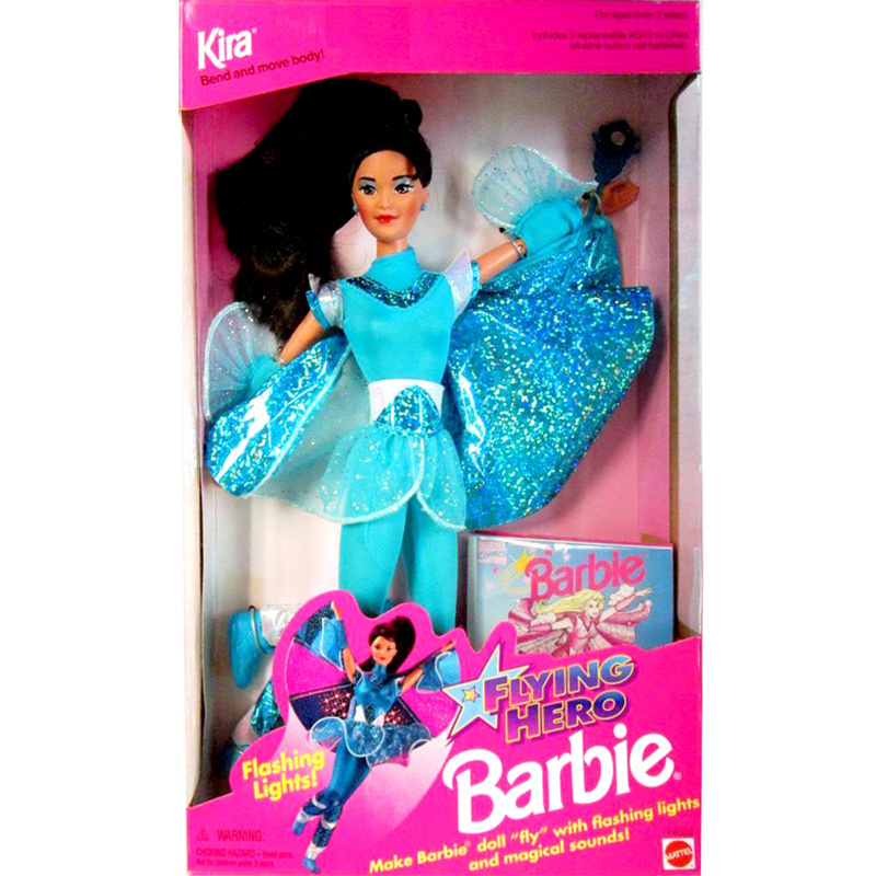 Flying Hero Barbie Kira Doll, Mattel 