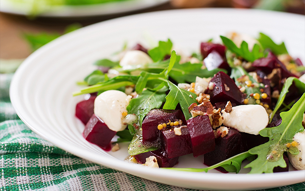 Салат с антиоксидантами для второго дня детокса