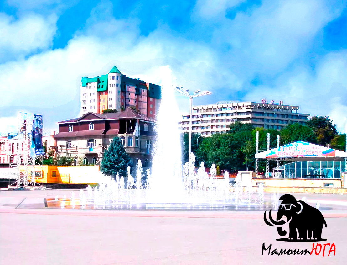 Фонтан летом, фото из сети