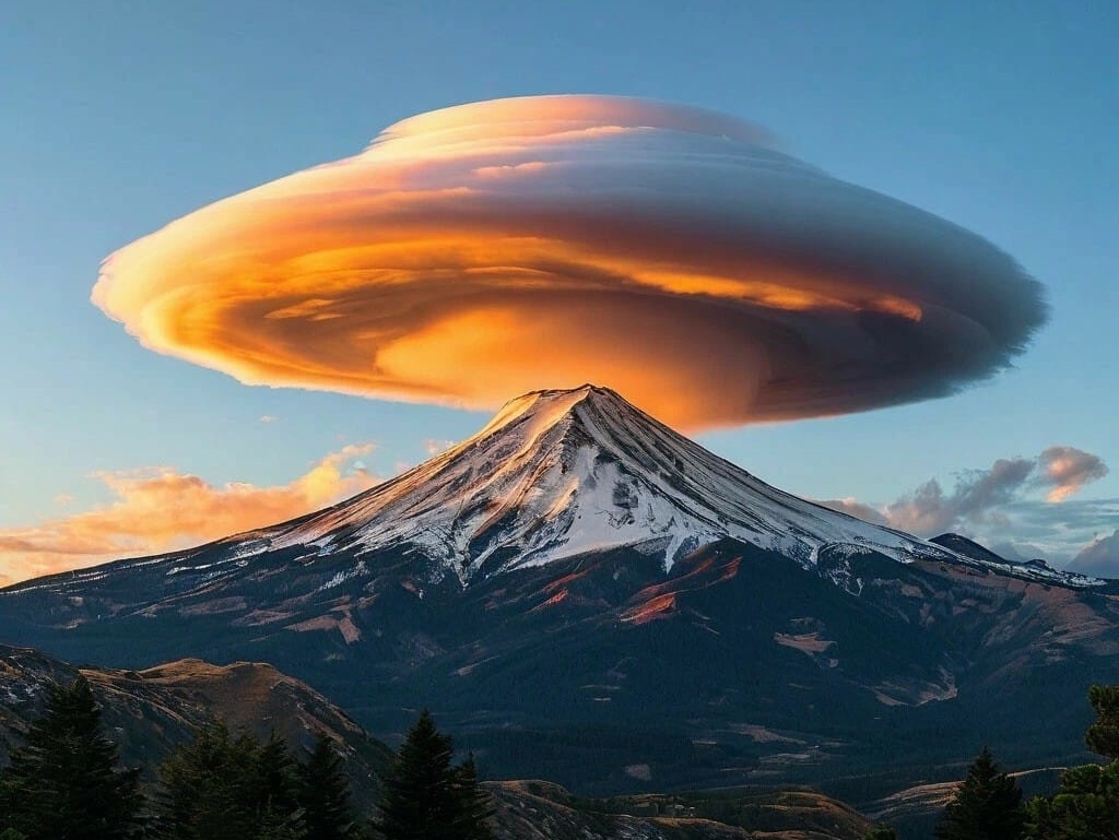 Лентикулярное (линзовидное) облако