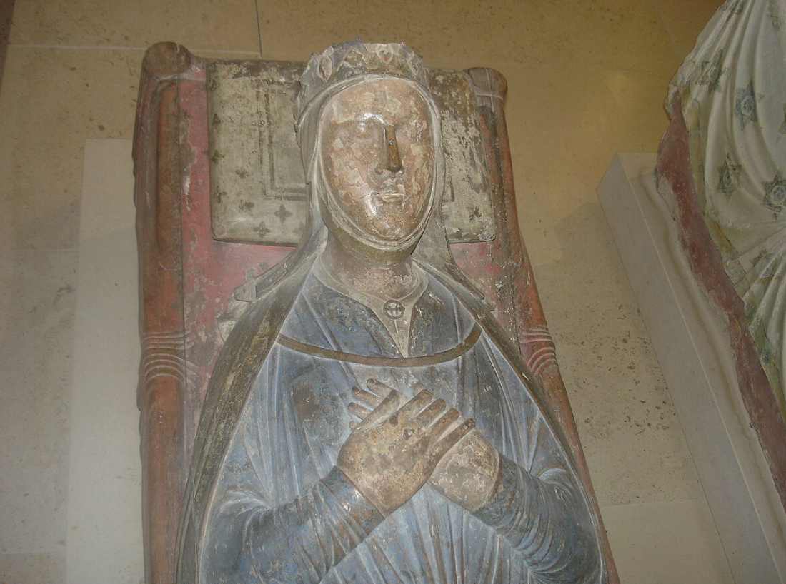 Эффигия в аббатстве Фонтевро