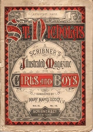 Один из первых выпусков "Святого Николая" с именем идейной вдохновительницы на обложке. 