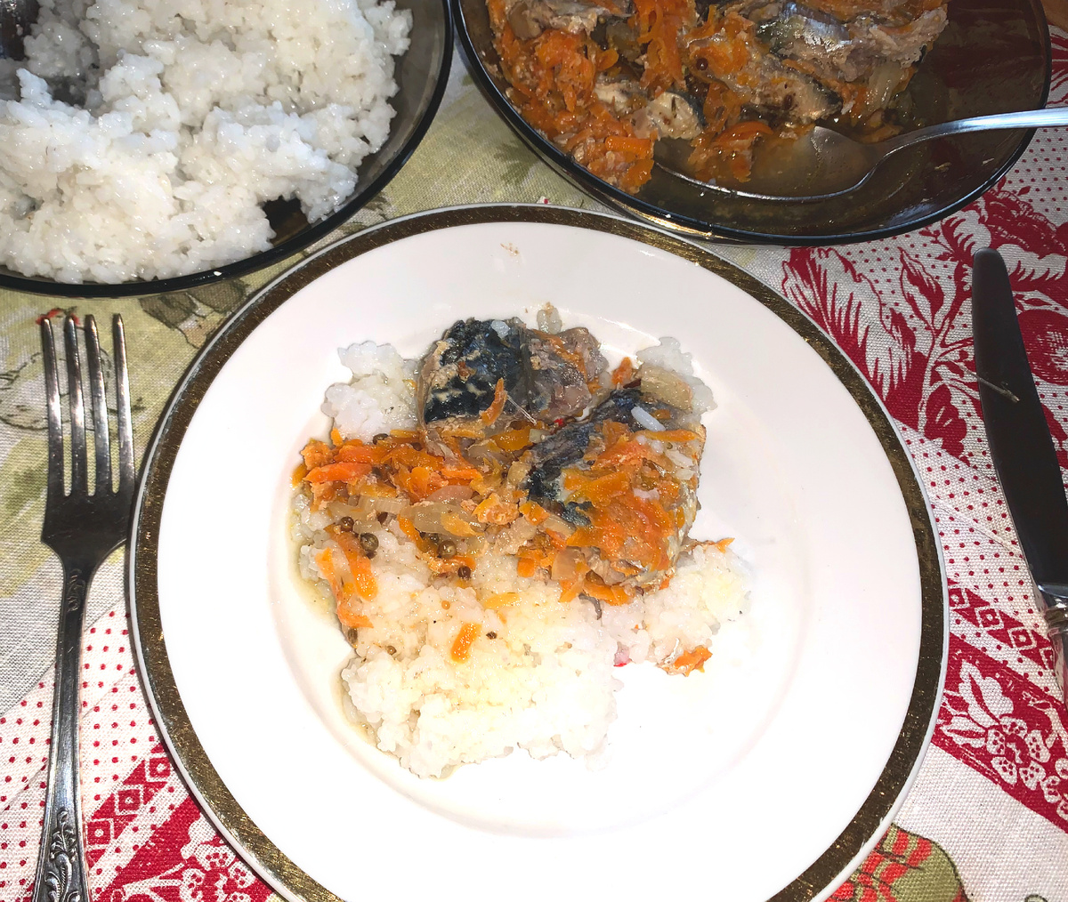 Скумбрия в банке. Пробуем 