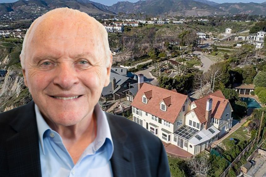 Шикарный дом знаменитого актёра до пожара.