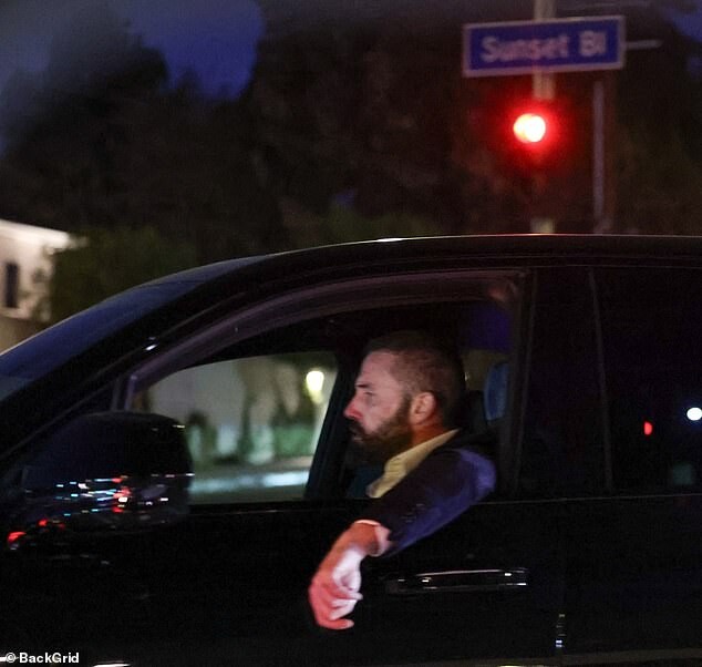 Осталось только наблюдать из машины, как огонь уничтожает его виллу.