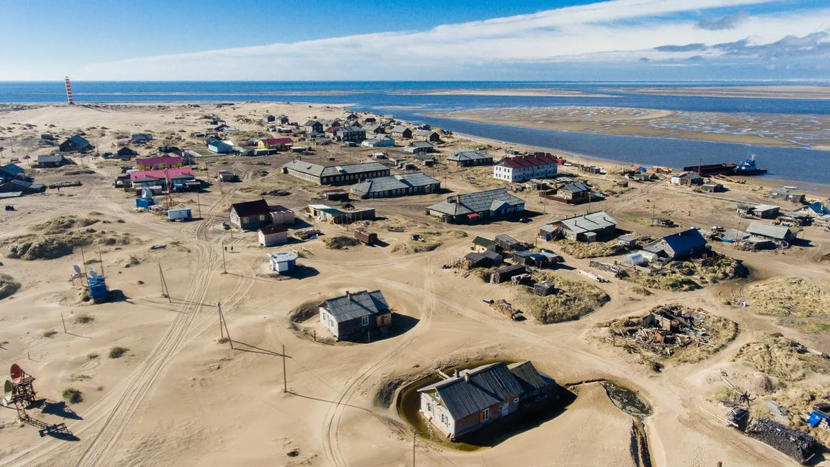 Село Шойна в Заполярном районе Ненецкого автономного округа