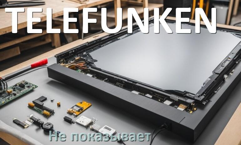 
Почему телевизор TELEFUNKEN не показывает и что делать