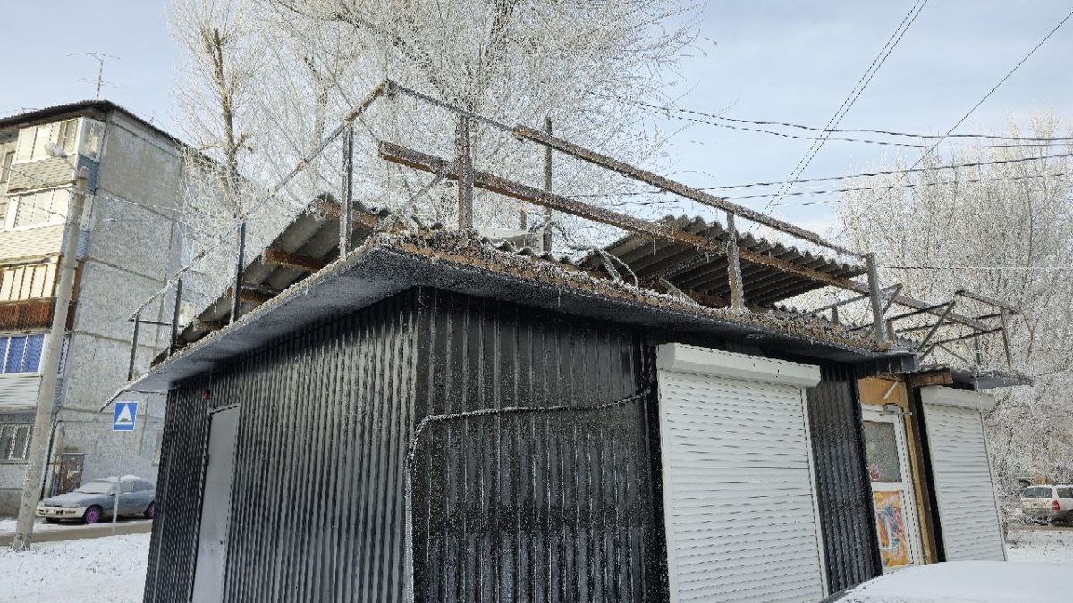     В Красноярске на Терешковой демонтировали скандальный павильон