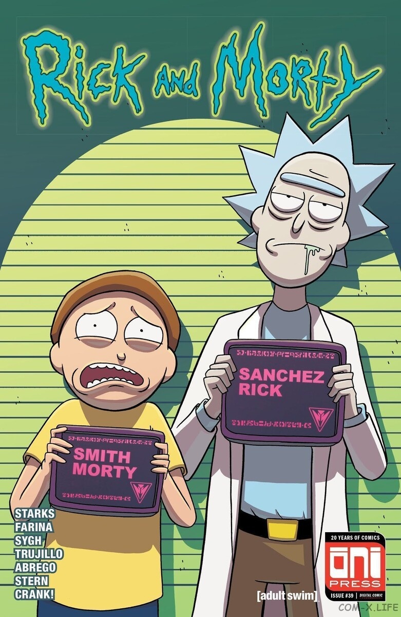 39 Часть. Рик и Морти. Основная серия комиксов  2015 г.
