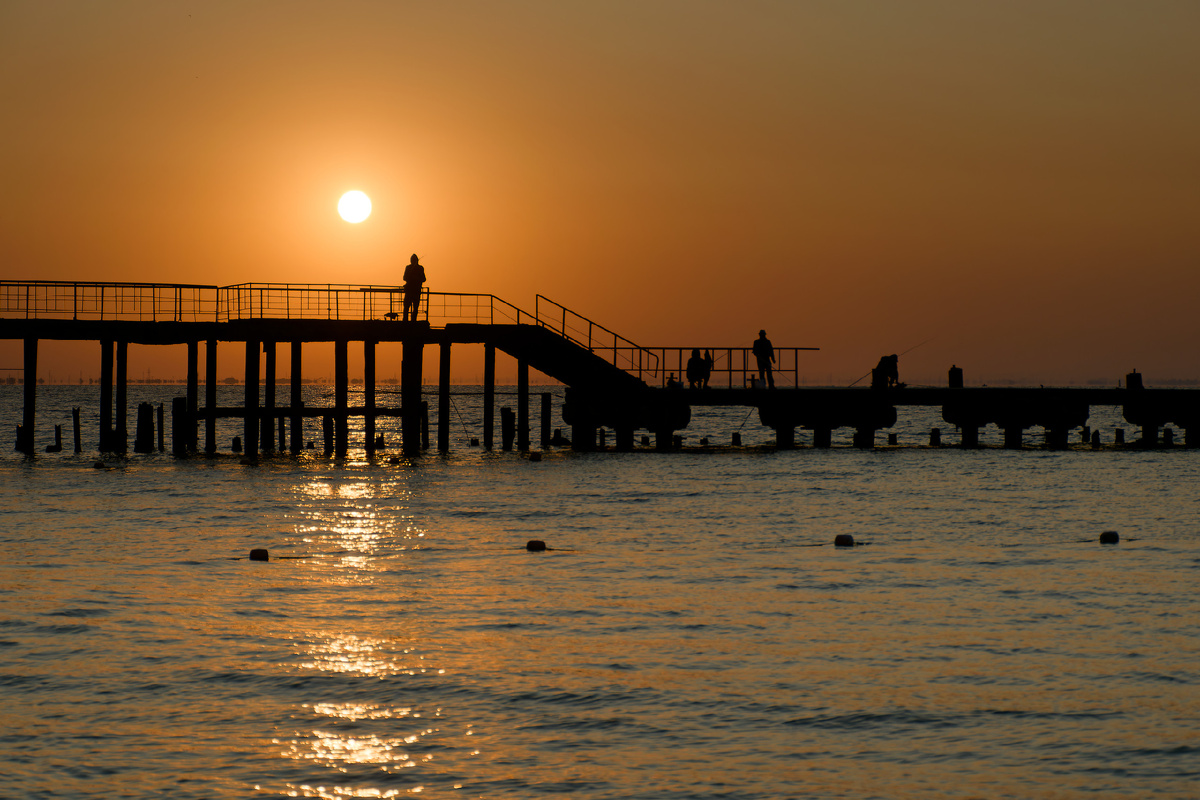 Фото автора. Крым. Евпатория сентября. 