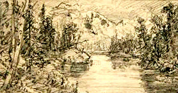 Чорос-Гуркин рисунок Алтай.