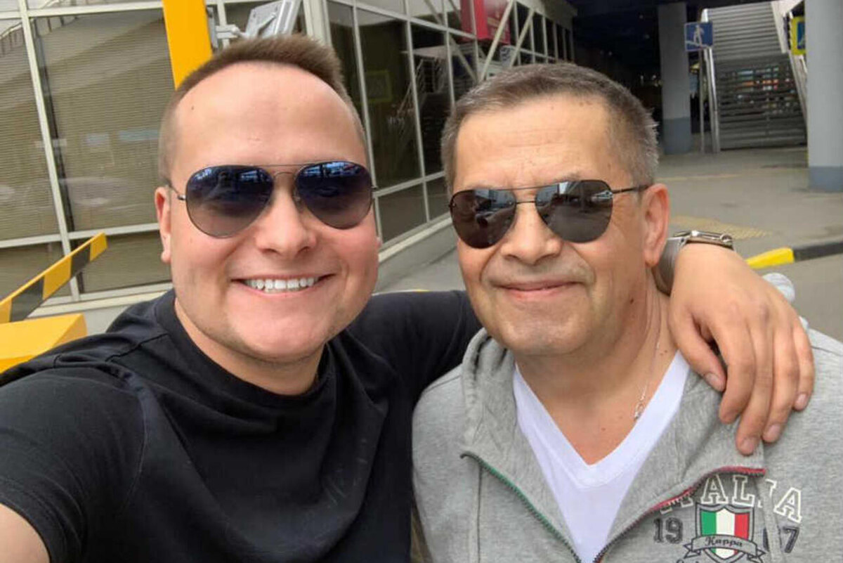    Николай Расторгуев с младшим сыном Николаем соцсети