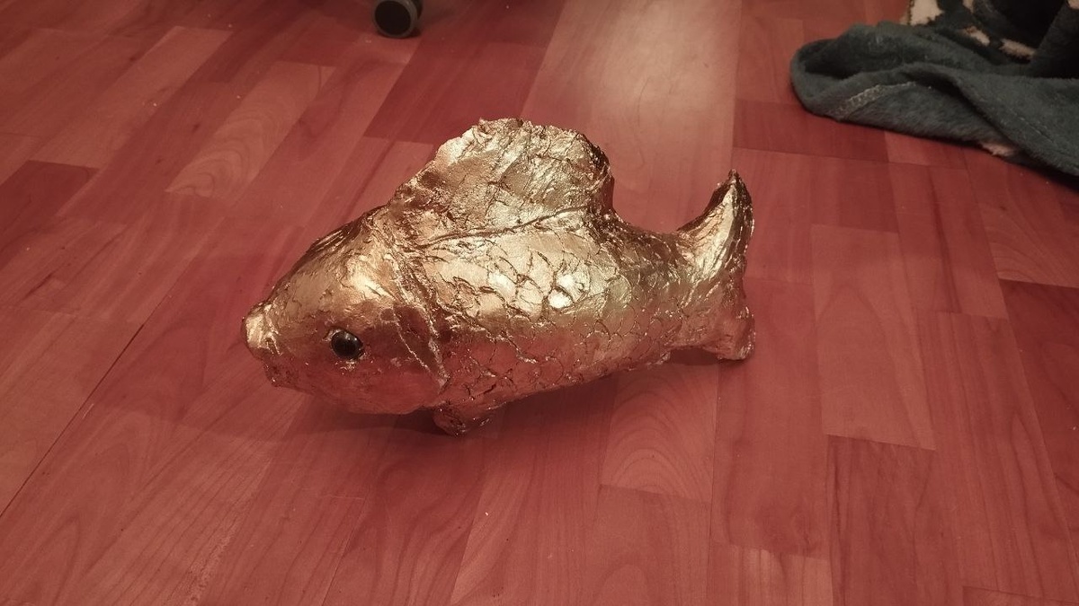 Поталь золото глазки 