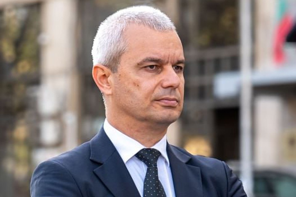 Лидер болгарской партии «Возрождение» Костадин Костадинов