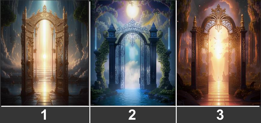 Выберите одни врата 