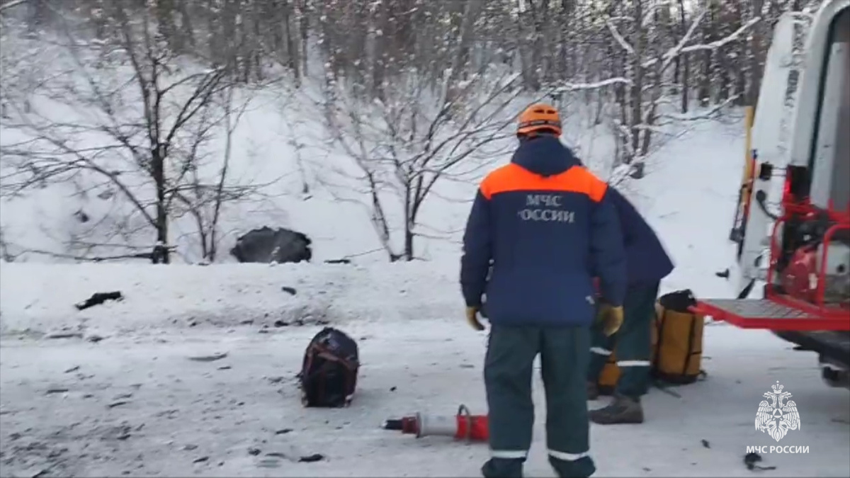 Последствия крупного ДТП с пострадавшими детьми устраняли в Хабаровском районе