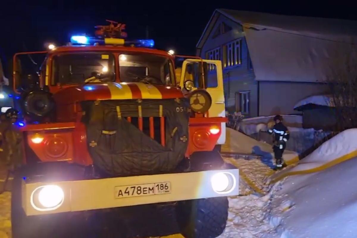    В Югре два человека погибли при пожаре. Их погубила непотушенная сигарета