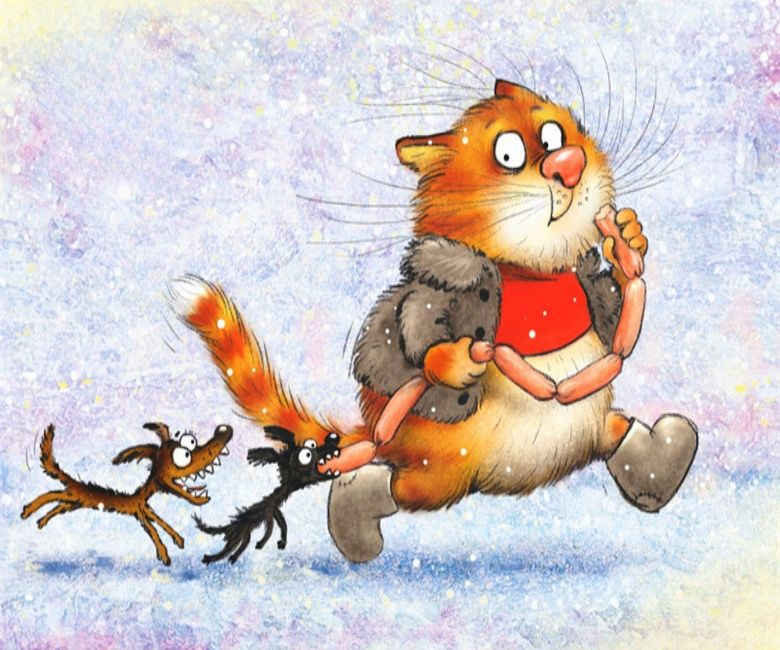 очаровательные коты Рины Зенюк