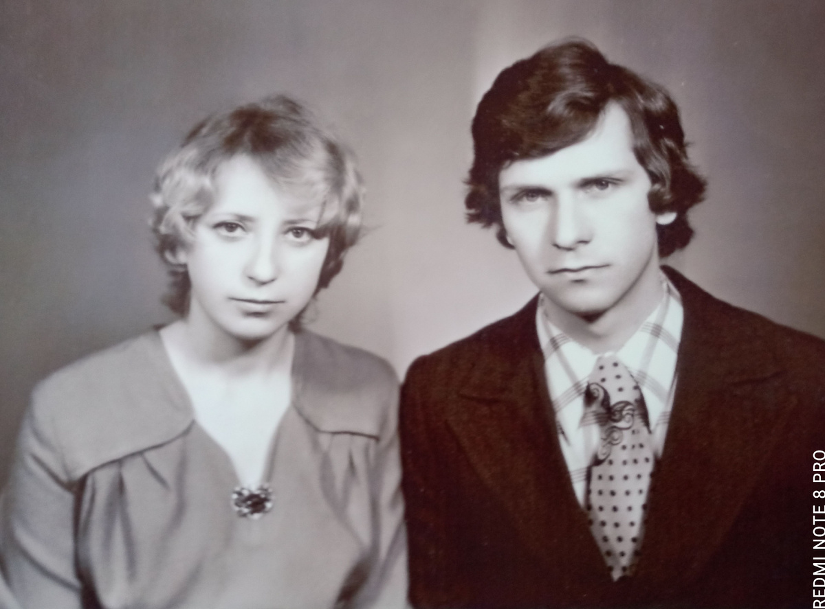 Тамаровский С.В. и его жена Тамаровская (Дорохина) В.А. 1978г.