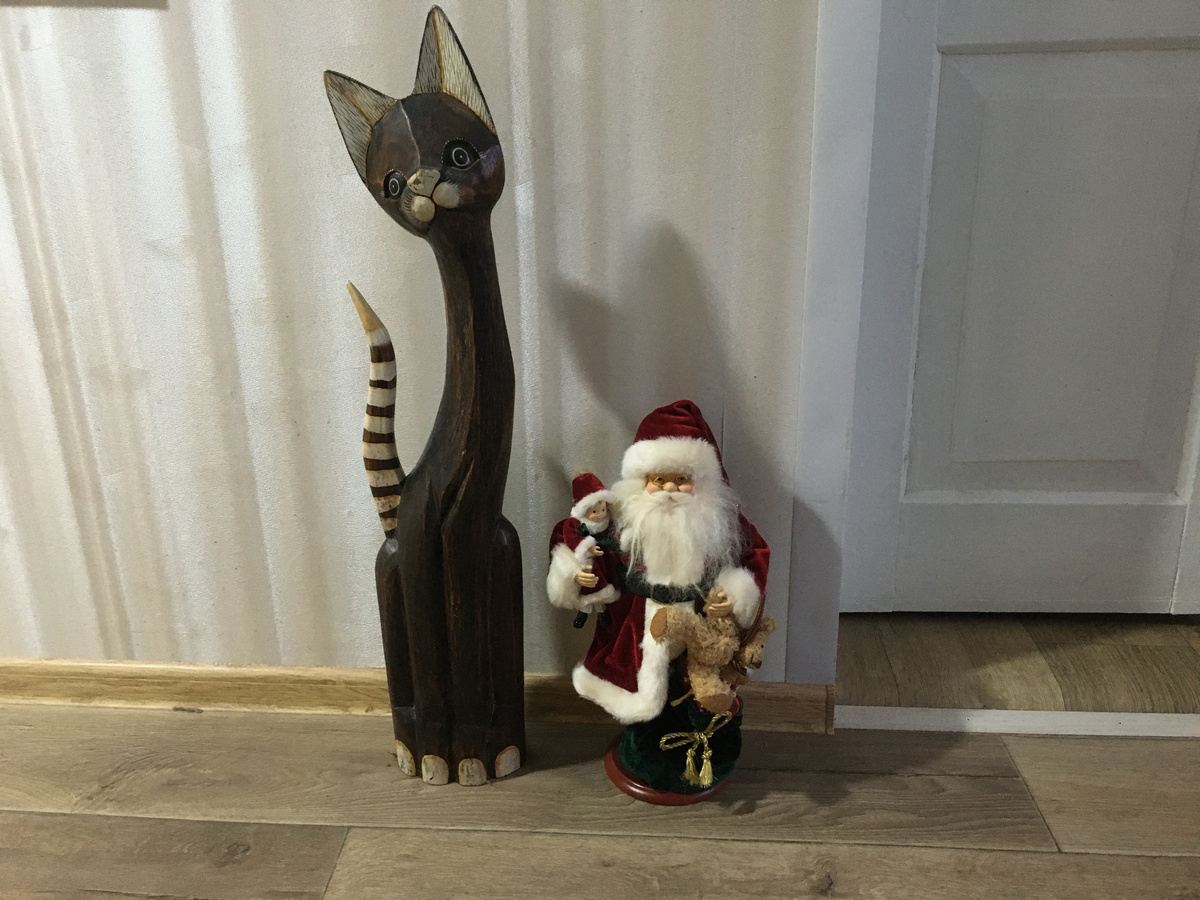 Вот этого Мороза Беша таскает за бороду. Фото автора