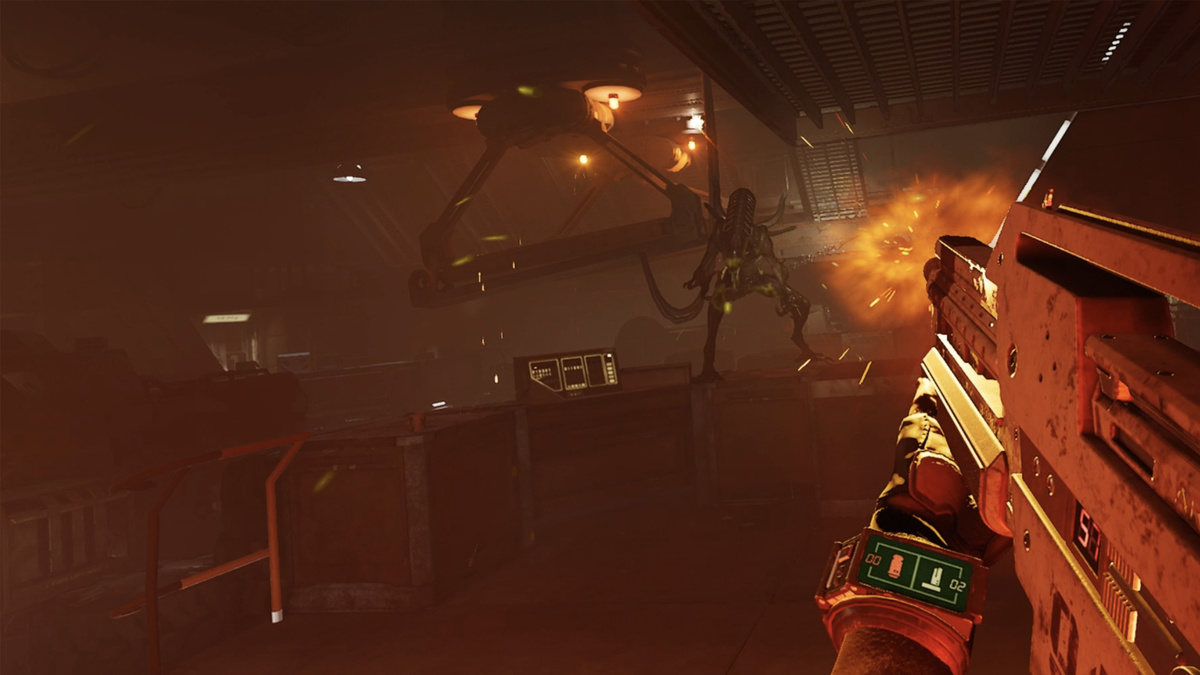 Скриншот из игры "Alien: Rogue Incursion"