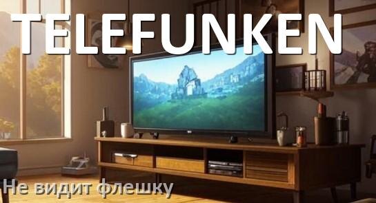 
Почему телевизор TELEFUNKEN не видит флешку USB и что делать