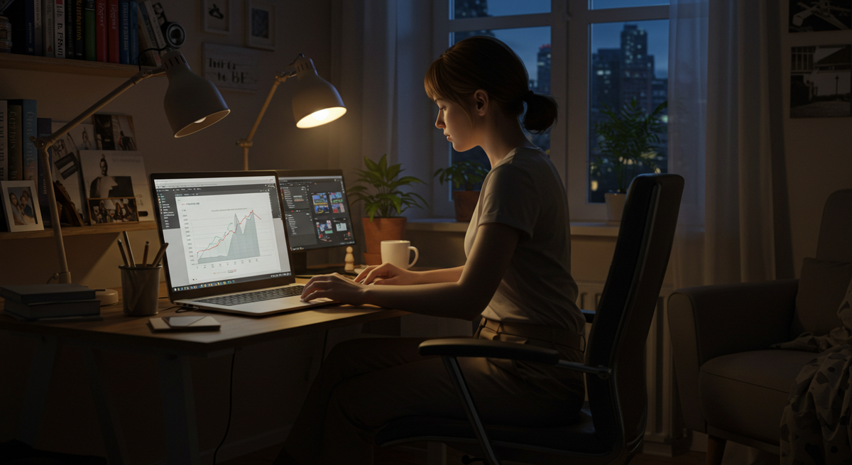 балансирование между текущей работой и началом фриланса