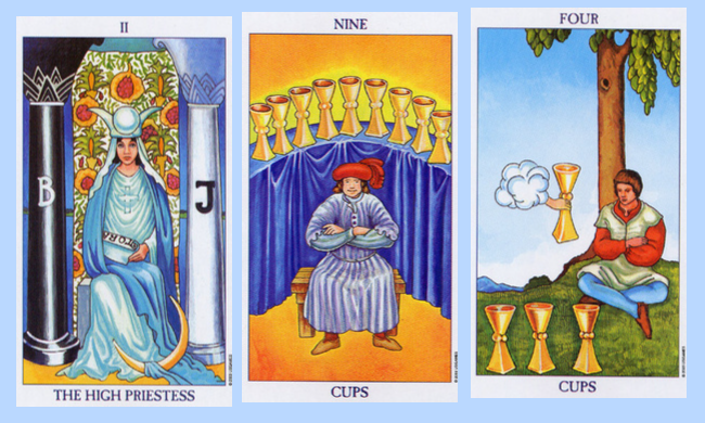 Триплет Таро на описание событий