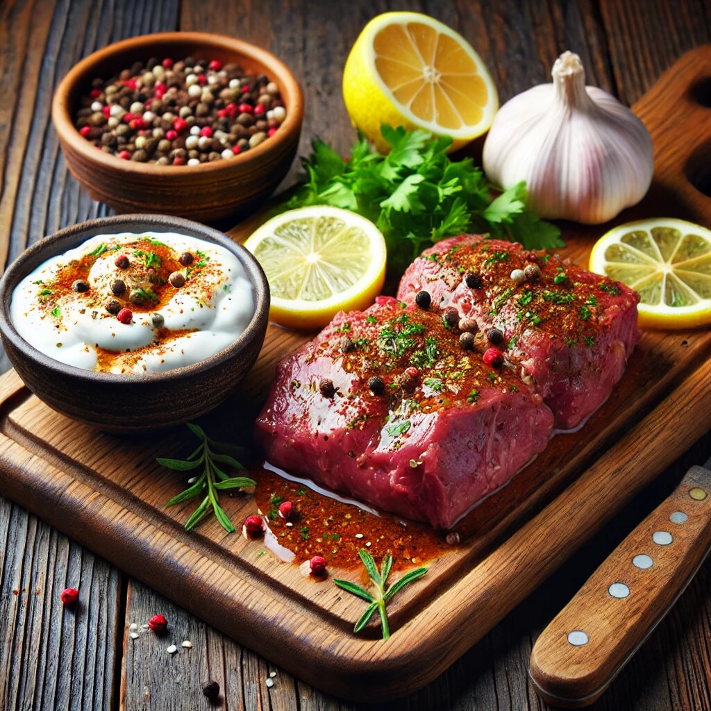 🥩 Сочный маринад для мяса.