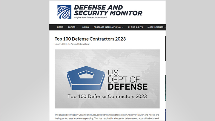    Скрин с сайта dsm.forecastinternational.com