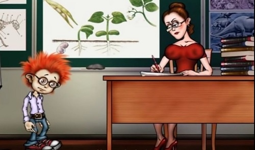 Вовочка и учительница