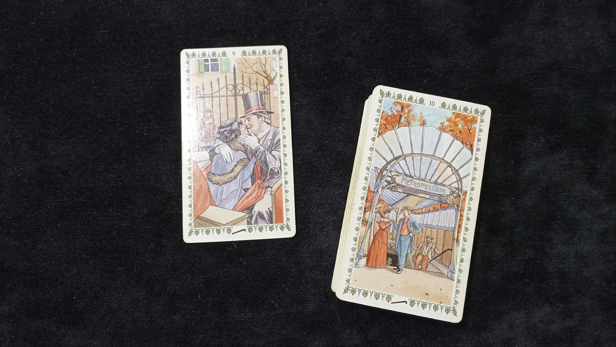 Результат расклада на вызов мужчины на проявление на Романтическом Таро