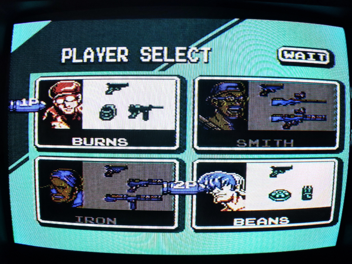 Фото сделаны мной. На фото игра "Contra Force". Оригинал игры "Contra Force" был разработан и издан Konami в 1992г. для NES. Программист Мицуо Такемото. Фото демонстрирует начальную заставку игры, а так же общий визуальный фон игры. Подробнее об этом рассказано в статье. Все материалы принадлежат правообладателям и размещены исключительно в информационных целях.