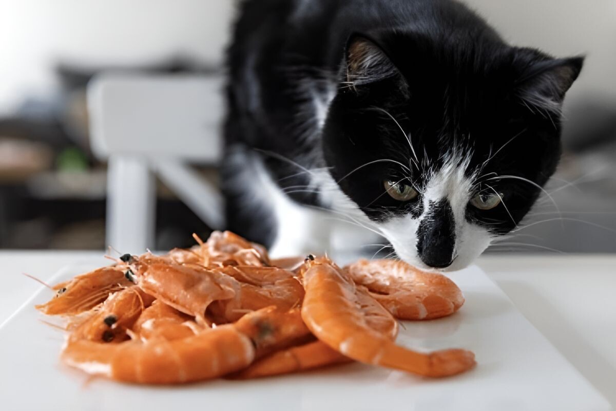 Можно ли кошке креветки