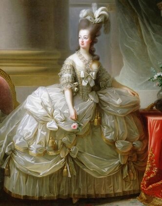 Портрет Марии-Антуанетты с розой, 1783 год