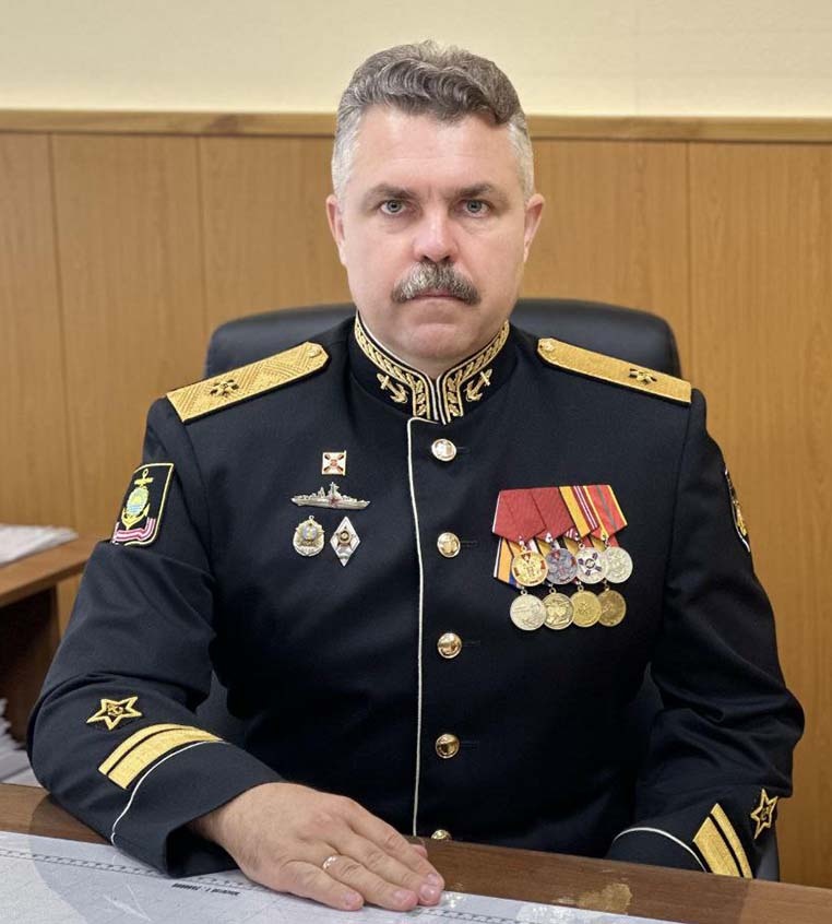 Заместитель командующего ТОФ по ВПР контр-адмирал Дмитрий Артемов