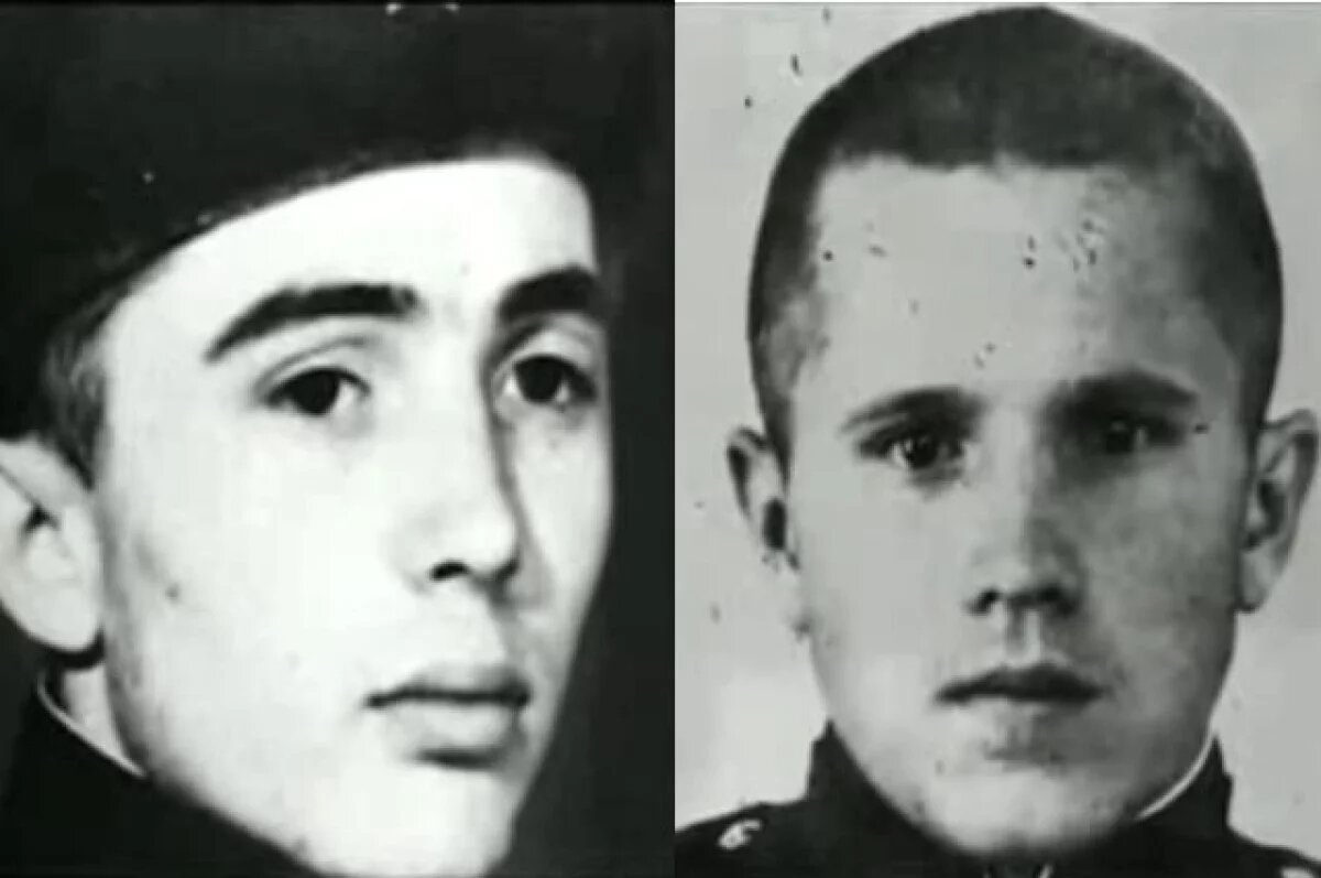    Рядовой Виктор Коршунов и ефрейтор Юрий Суровцев.