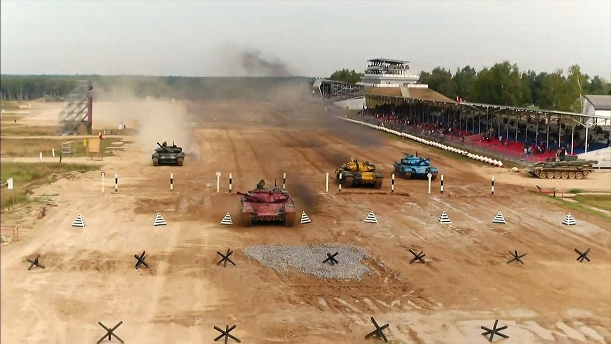 Биатлон, финишная прямая