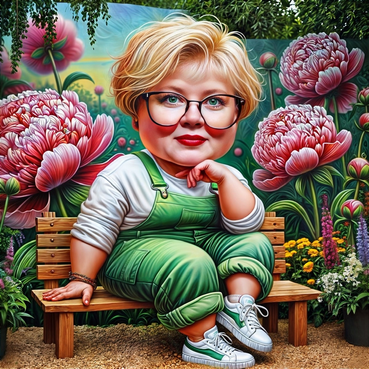 Мой дружеский шарж